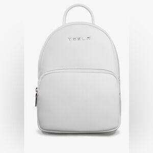 TESLA WHITE mega backpack NEW RARE in box